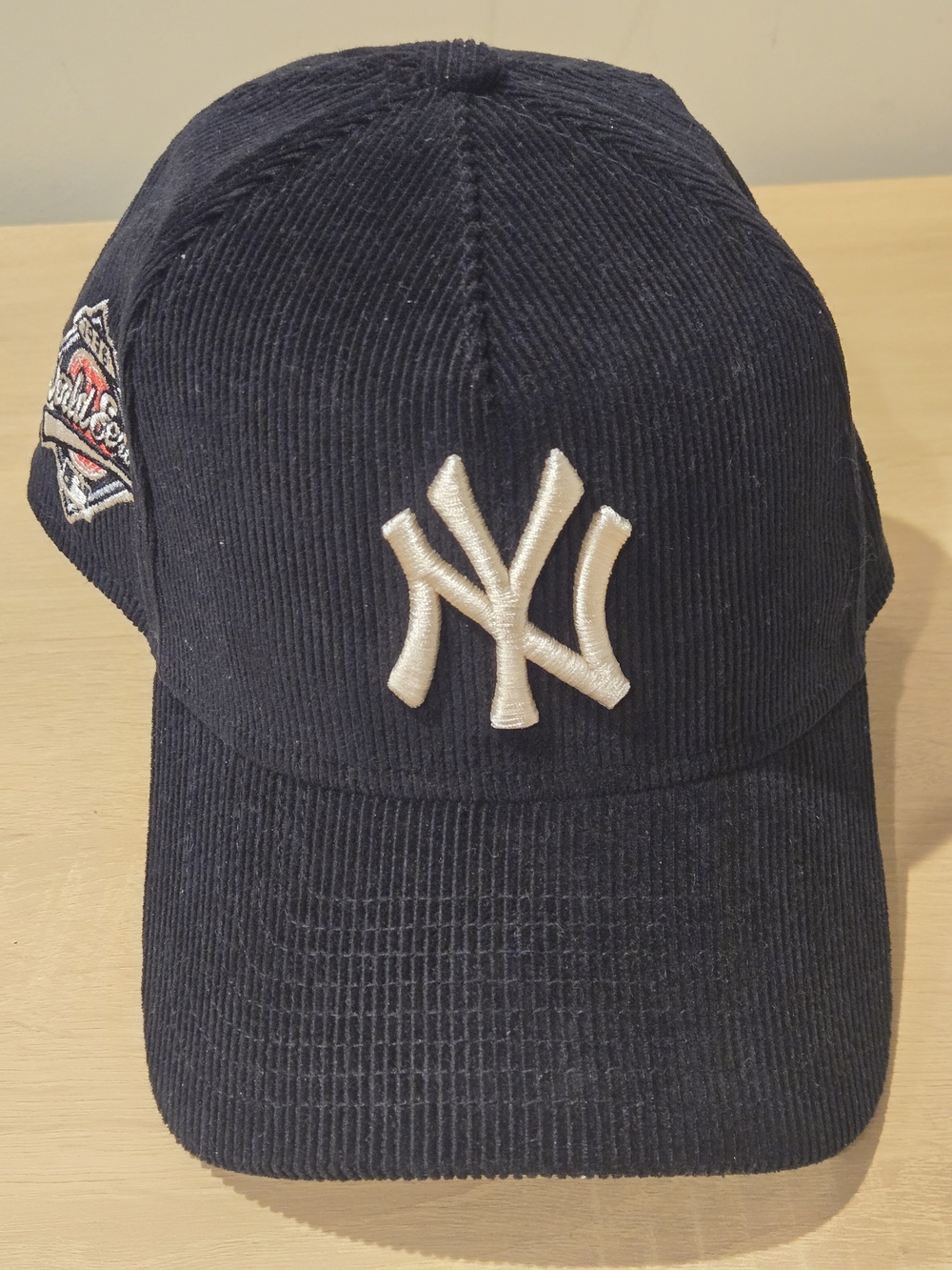 New York Yankees New Era Navy Corduroy Baseball Cap